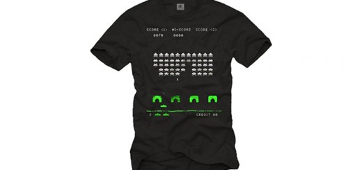 t-shirt space invaders jeux videos retro