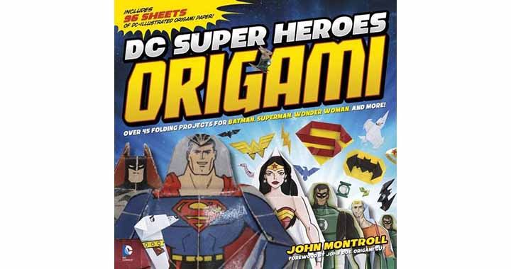 super héros DC origami