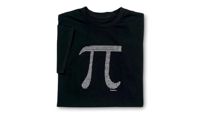 t-shirt pi science nombre