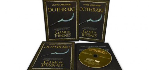 apprendre le dothraki langue Game of Thrones livre cd audio