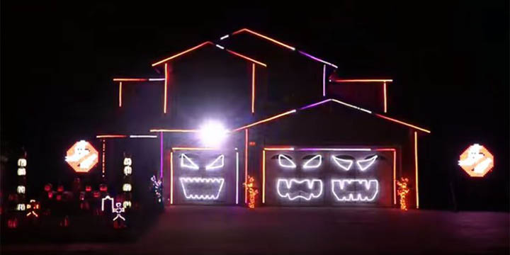 Light Show Halloween Ghostbusters