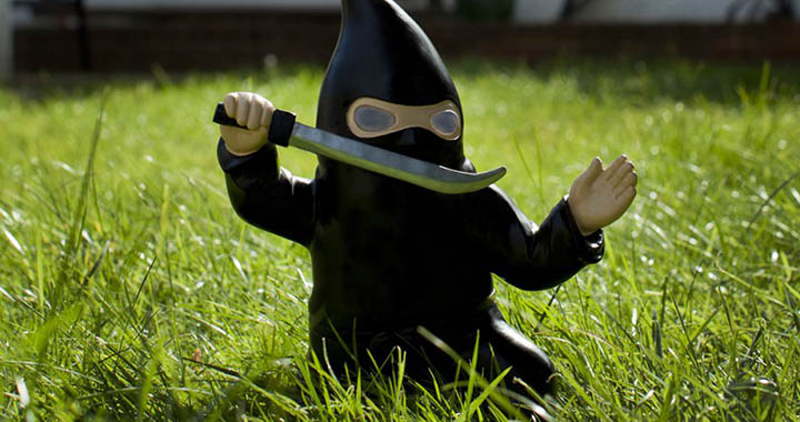 Ninja nain de jardin (1)