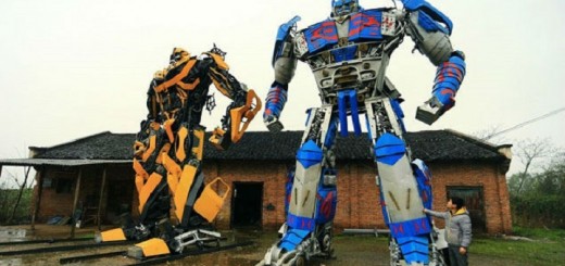 Transformers construits chine voitures pièces recyclage (6)