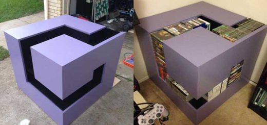 meuble game cube