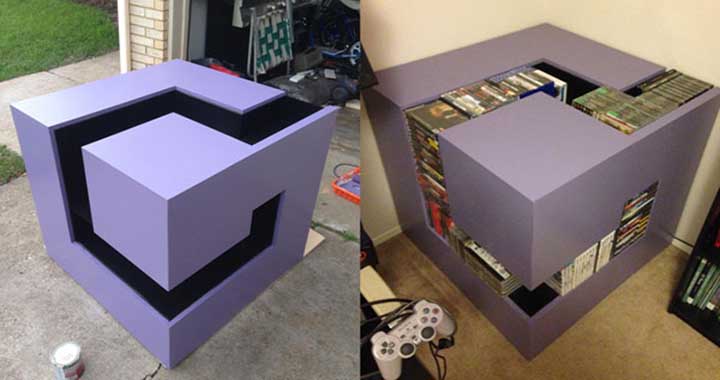 meuble game cube