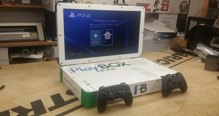 Playstation 4 ou XBOX ONE modding console sony ps4