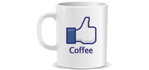 tasse like facebook café thé coffee tea