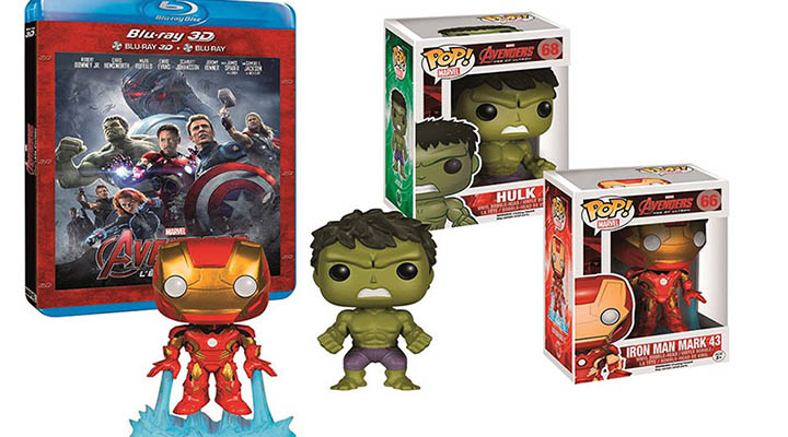 coffret avengers 2 ultron prestige funko