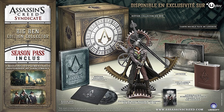 collector Assassin's Creed Syndicate ps4 xbox jeux video commander