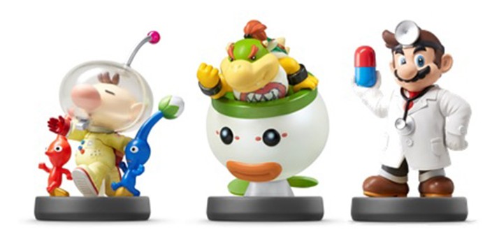 figurines amiibo sortie nintendo mario pokemon pikmin