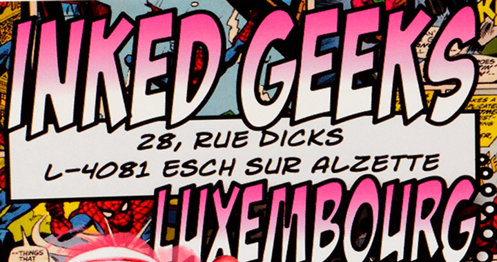 free comic book day inked geek comic tatoo luxembourg store esch figurinesmarvel dc