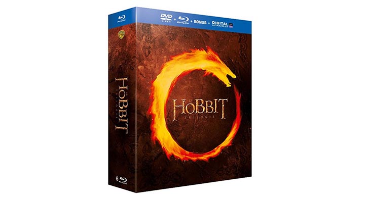 hobbit trilogie blu-ray dvd coffret