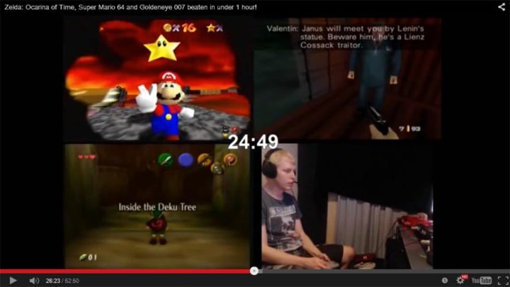 karl jobst mario 64 goldeneye zelda 51min n64