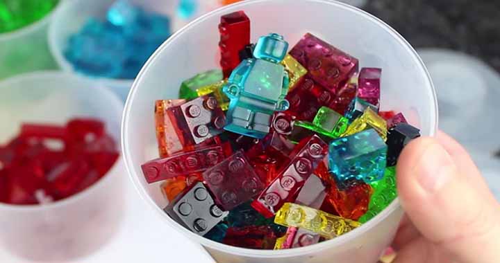 bonbons lego diy