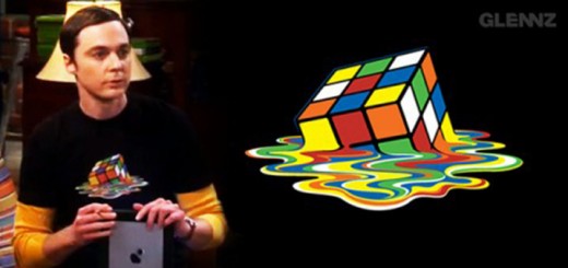 t-shirt sheldon cube rubik big bang theory