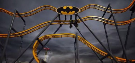 montagne russe batman dc 4d six flags