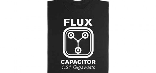 shirt retour vers le futur flux