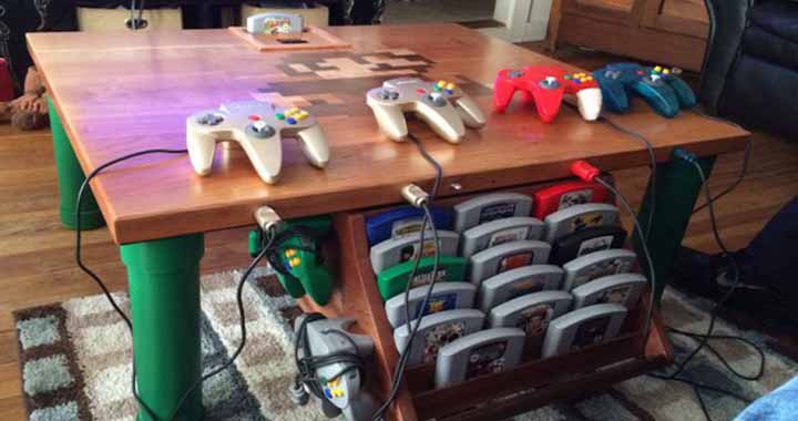 table custom Nintendo 64