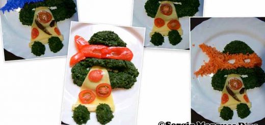 tortues ninja aux légumes